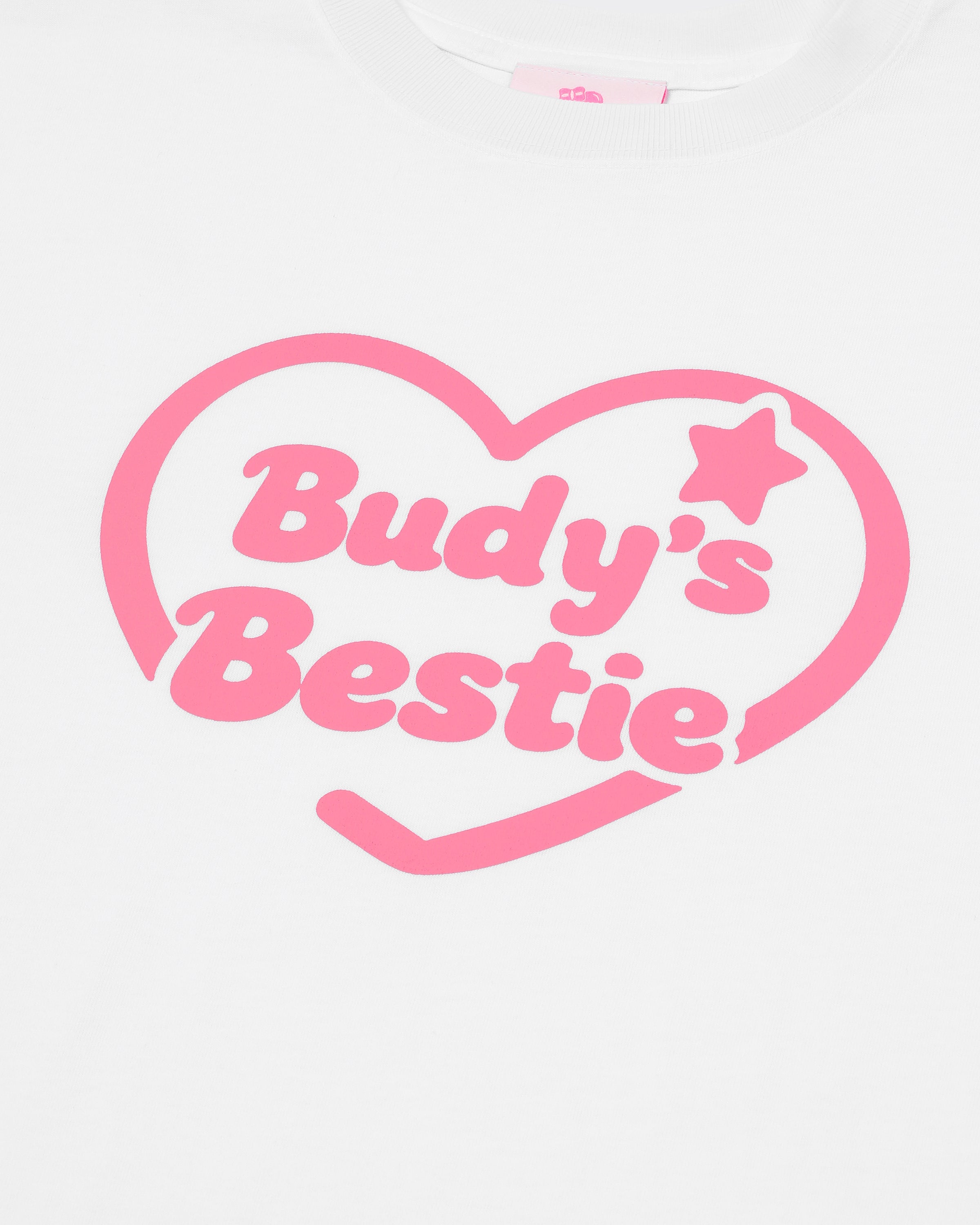 Budy's Bestie Basic Heart Tee