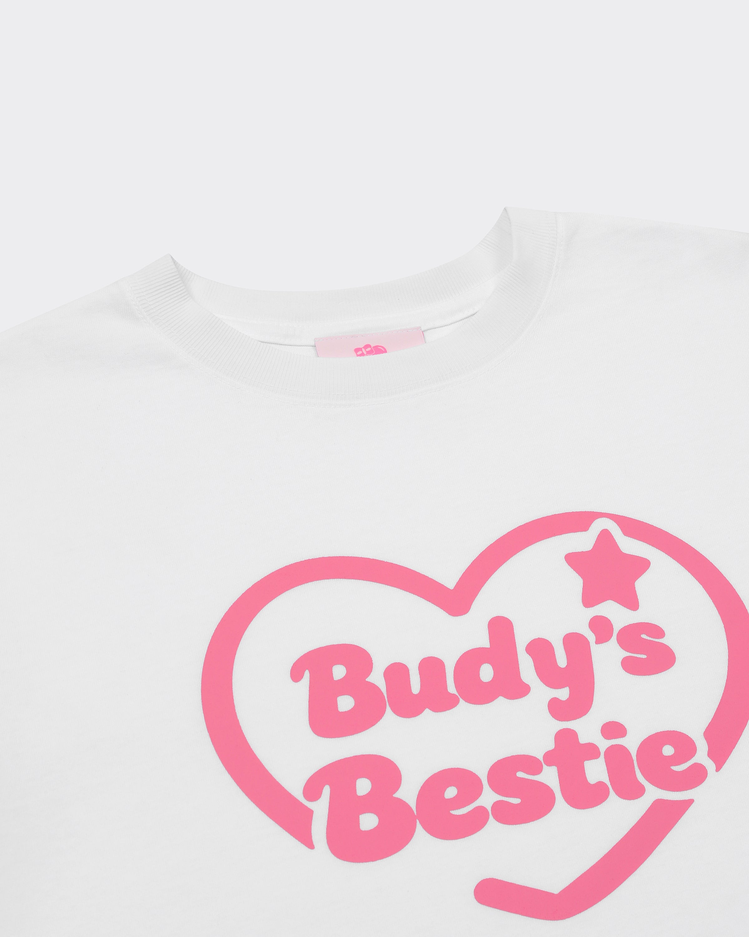 Budy's Bestie Basic Heart Tee