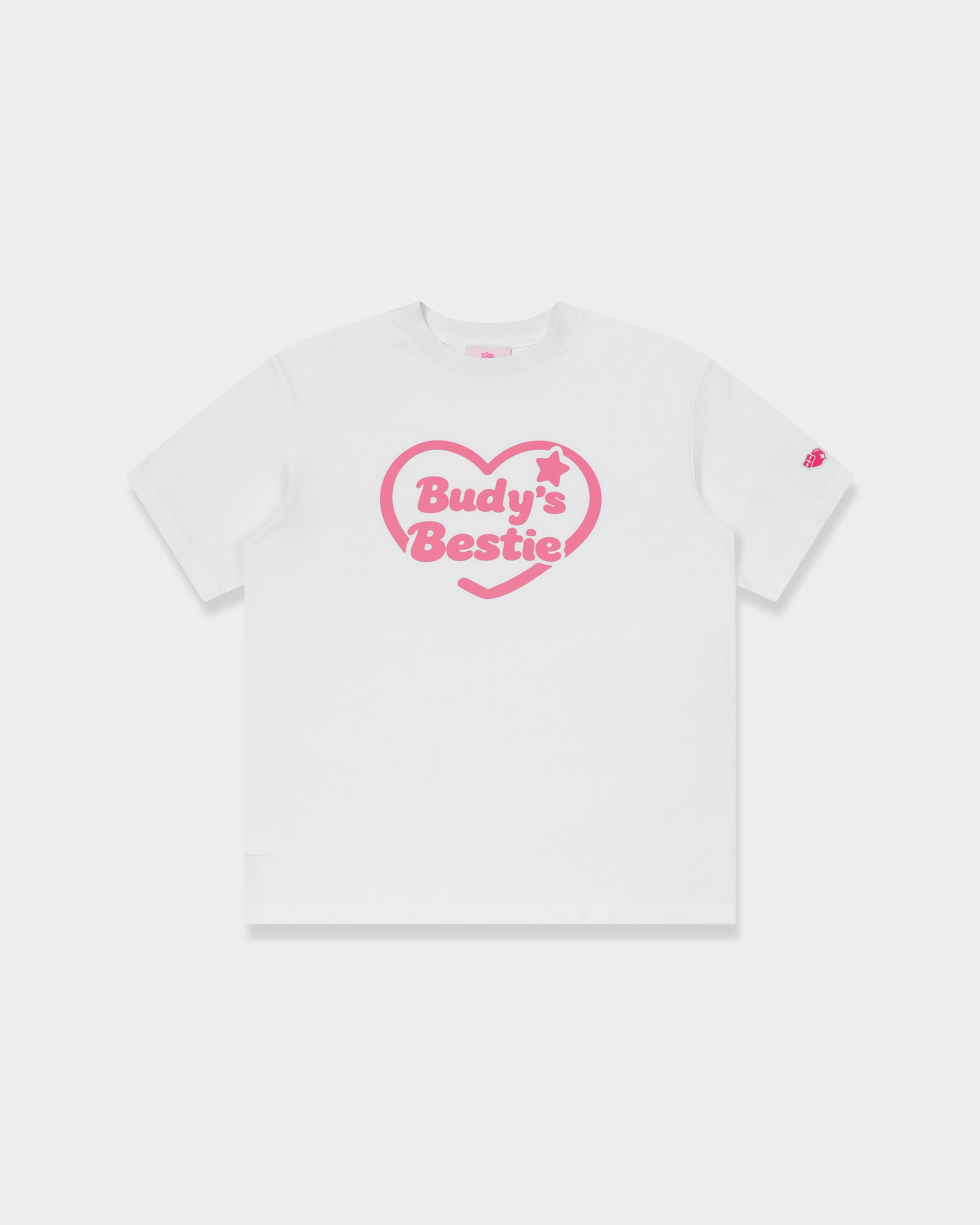 Budy's Bestie Basic Heart Tee